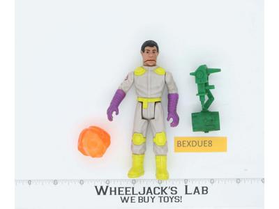 Winston Zeddemore Fright Features 100% Complete Real Ghostbusters Kenner 1987