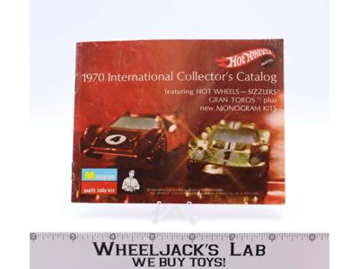 Hot Wheels International Collector's Catalog 1970 Mattel Vintage