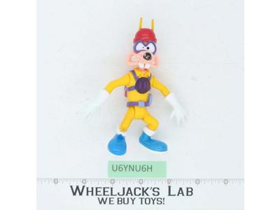 Darkwing Duck Megavolt Disney 1991 Playmates Vintage Action Figure WORKS