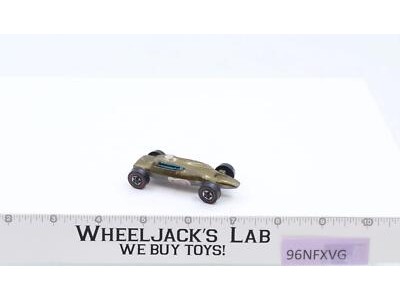 Shelby Turbine Olive Green 1969 Mattel Redline Hot Wheels Vintage RL Hong Kong