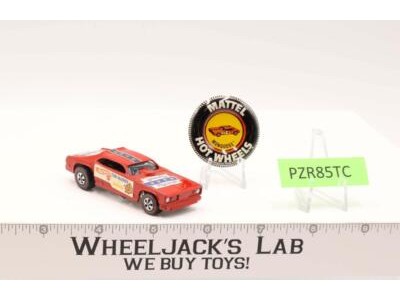 Mongoose Red Enamel Hot Wheels 1970 Mattel Vintage Redline RL WITH BUTTON