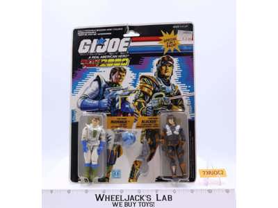 Maverick & Blocker GI Joe Battle Force 1987 Hasbro Figure NEW MOSC SEALED
