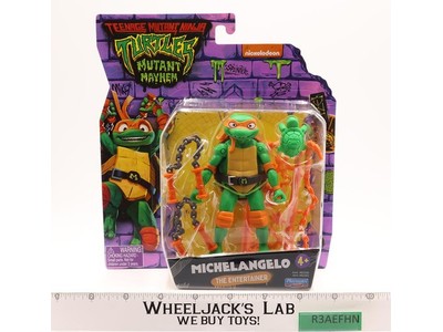 Michelangelo Mayhem Teenage Mutant Ninja Turtles Nickelodeon Playmates 2023 MOSC