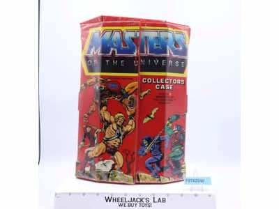Action Figure Collectors Case 1984 MOTU Mattel Masters of the Universe