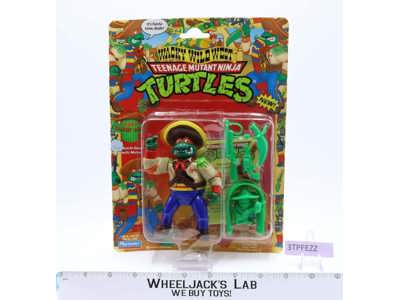 Bandito Bashin' Mike Teenage Mutant Ninja Turtles TMNT 1992 Playmates NEW MOSC