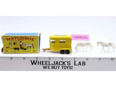 Pony Trailer No. 43 Lesney Matchbox Series 1960's Made In England