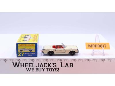 Mercedes-Benz 230SL 27 Lesney Matchbox Series 1960's Made In England
