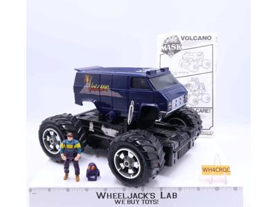 Volcano W/Trakker & LaFleur 100% Complete UNBROKEN HATCH 1986 MASK M.A.S.K.