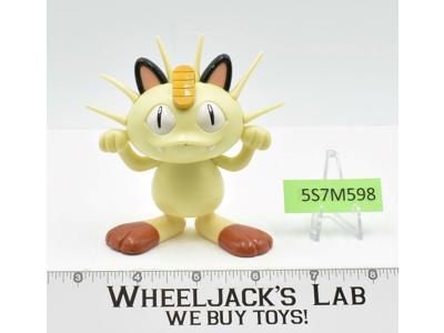 Meowth Pokemon 3.75" 1997 TOMY Electronic Talking Action Figure Nintendo