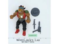 Bebop HARD HEAD 100% Complete Teenage Mutant Ninja Turtles Playmates 1988 Figure