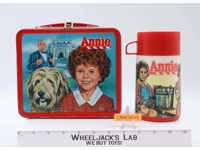 Annie Metal Lunchbox W/Thermos 1981 Aladdin Industries