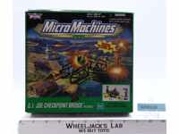Checkpoint Bridge Playset Micro Machines GI Joe 1999 Galoob NEW MIB