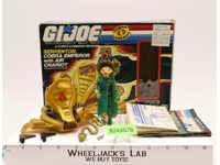 Serpentor Air Chariot 100% Complete W/Box G.I. Joe 1986 Hasbro Vehicle