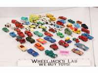 Lot of 66 Misc Cars/Vehicles W/ Deluxe Collectors Case Matchbox