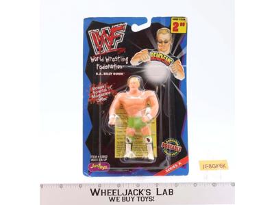 B.A. Billy Gunn Bend-Ems BA WWF 1998 Just Toys Wrestling Figure Series X MOSC