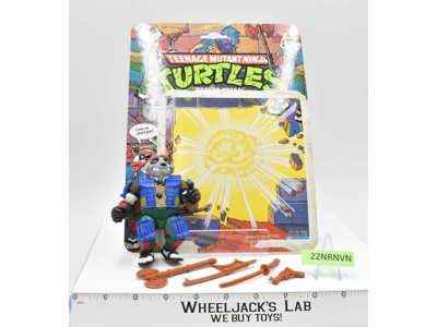 Panda Khan W/Cardback NR MINT 100% Complete TMNT 1990 Playmates Vintage