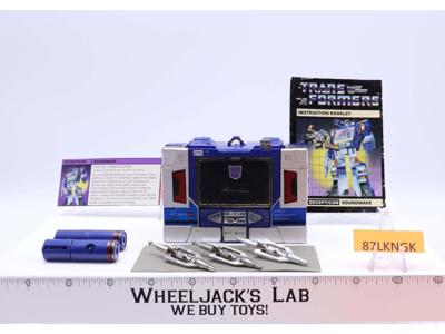 Soundwave 100% Complete WORKS Vintage 1984 G1 Transformers Hasbro Action Figure