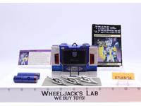 Soundwave 100% Complete WORKS Vintage 1984 G1 Transformers Hasbro Action Figure