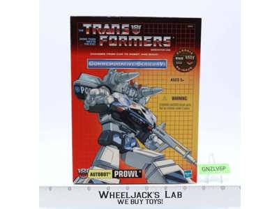 Prowl Commemorative Series Reissue Transformers 2002 Hasbro NEW MIB