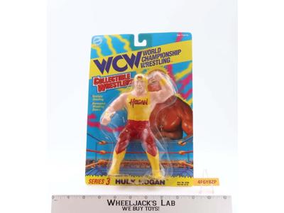 Hulk Hogan Series 3 WCW Collectible Wrestlers MOSC Original Toymakers 1994