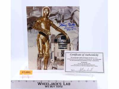 R2-D2 Star Wars ESB Kenny Baker AUTOGRAPHED 8x10 Picture