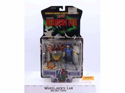 Jill Valentine Web Spinner W/Cardback & Bubble Resident Evil Capcom 1998 ToyBiz