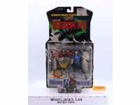 Jill Valentine Web Spinner W/Cardback & Bubble Resident Evil Capcom 1998 ToyBiz