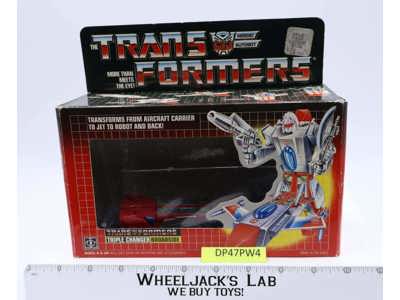 Broadside 100% Complete W/BOX 1986 Vintage Hasbro G1 Transformers Action Figure
