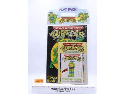 Teenage Mutant Ninja Turtles Play Pack 1989 Mirage Studios NEW SEALED