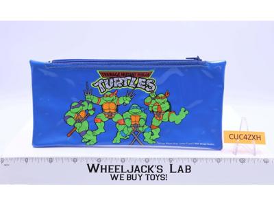 Pencil Pouch W/Ruler & Eraser Teenage Mutant Ninja Turtles 1989 Mirage TMNT