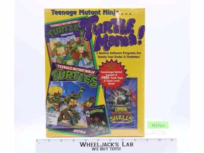 Teenage Mutant Ninja Turtle Mania Radio Shack Computer Game SEALED
