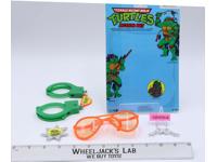 Action Set Glasses Badge Handcuffs Teenage Mutant Ninja Turtles 1990 Henry Gordy