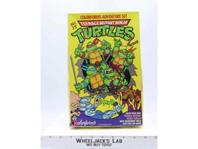 Colorforms Adventure Set Teenage Mutant Ninja Turtles 1989 Colorforms Brand