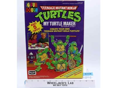 My Turtle Maker Teenage Mutant Ninja Turtle 1990 RoseArt EMPTY