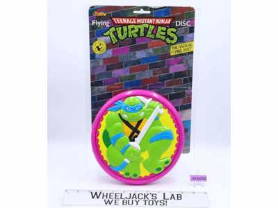 Leonardo Flying Disc Frisbee Teenage Mutant Ninja Turtles TMNT 1989 Spectra Star