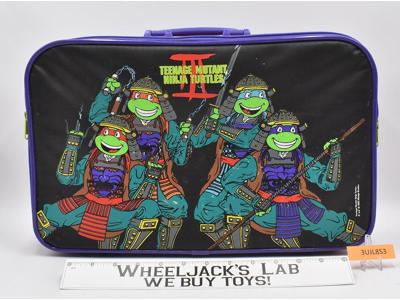 Teenage Mutant Ninja Turtles Luggage Suitcase 17" Mirage 1993