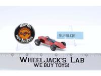 Lotus Turbine Red 1969 Redline Hot Wheels Mattel Vintage RL With Button