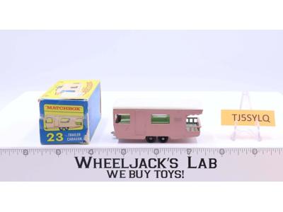 Trailer Caravan 23 Lesney Matchbox Series Made In England w/ Original Box