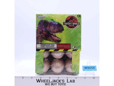 Dinosaur Egg Candy Containers Jurassic Park The Lost World 1992 Topps NEW SEALED