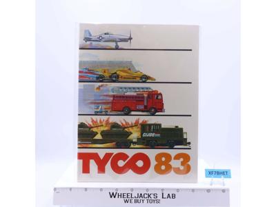 TYCO 1983 Toy Fair Employee Dealer Catalog MOTOR CITY CLIFF HANGERS