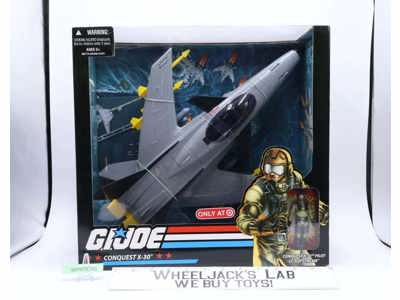 Conquest X-30 W/ Slip Stream GI Joe 25th Anniv. 2008 Hasbro NEW MISB SEALED