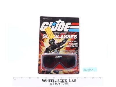 Official Action Goggles Sunglasses GI Joe 1982 Hasbro Nasta NEW MOSC SEALED
