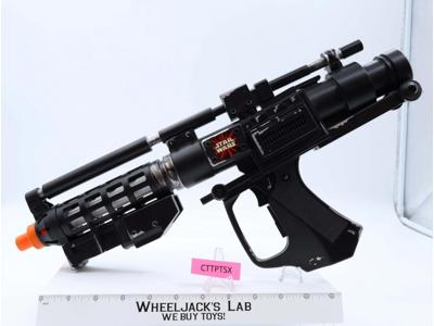 Battle Droid Stormtrooper Blaster Rifle Gun Star Wars 1999 Hasbro 18.5" WORKS