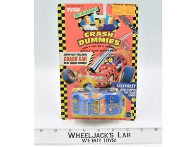 Pullback Crash Car The Incredible Crash Dummies 1991 Tyco NEW SEALED MOSC