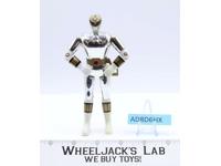 Metallized White Ranger Mighty Morphin Power Rangers 1995 Bandai Action Figure