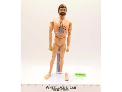 Talking Adventurer Flocked Brown Hair & Beard 12" GI Joe 1964 Hasbro Figure