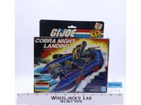 Cobra Night Landing 100% Complete W/Box GI Joe 1985 Action Figure Vehicle