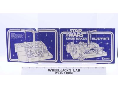 Kenner 1977 Star Wars Droid Maker Blueprints Vintage