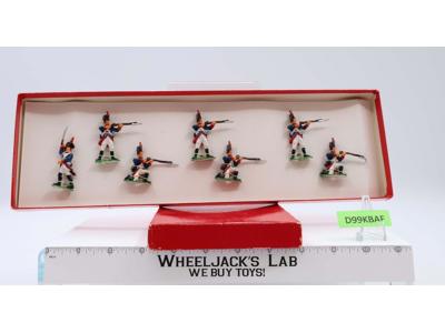 American Revolutionary War Toy Soldiers Painted Metal NIB