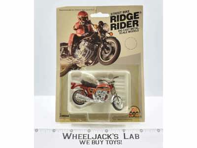 Ridge Rider Street Bike Series Die-Cast Metal 1981 Zee Toys NEW MOSC